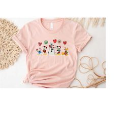 disney balloon shirt, disney christmas shirt, disney christmas matching shirt, mickey minnie and friends, disney matchin