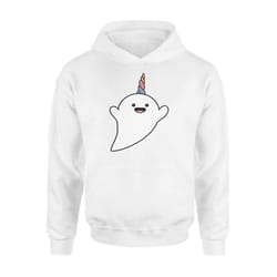 i&8217m a boonicorn, cute halloween shirt, unicorn ghost &8211 standard hoodie