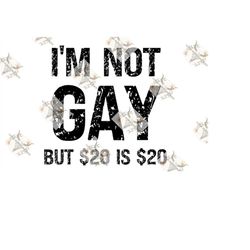 i'm not gay but 20 is 20 png, svg, i'm not gay but 20 is 20 svg, i'm not gay png, i'm not gay svg, funny png, funny svg