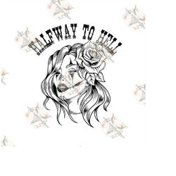 halfway to hell png, i need a favor png, jelly roll png, sublimation png