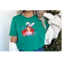 easter princess shirt, easter ariel shirt, bunny ariel shirt, disney ariel shirt, disney shirt, easter disney shirt, eas