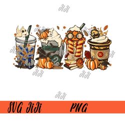 fall coffee png, cute pumpkin latte pumpkin spice latte png