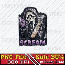 Scream Halloween Png, Halloween World Png, Trick or Treat Png, Magic Kingdom Png, Spooky Digital Download