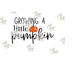 growing a little pumpkin svg, growing a little pumpkin png