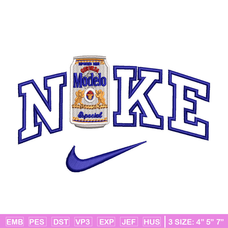 Nike x modelo embroidery design, Modelo embroidery, Nike design, Embroidery file, Embroidery shirt, Digital download.jpg