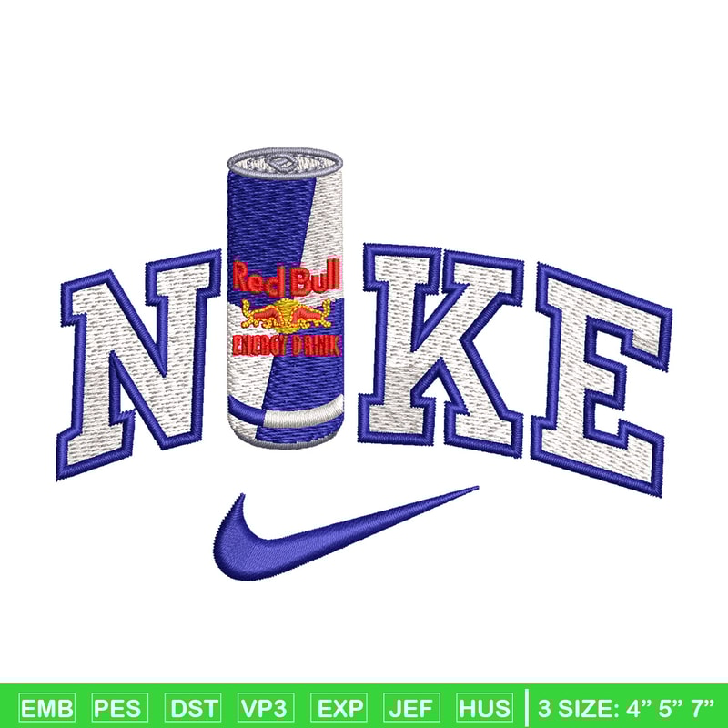 Nike x redbull embroidery design, Redbull embroidery, Nike design, Embroidery shirt, Embroidery file, Digital download.jpg