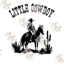 little cowboy sublimation png, western, cowboy, rodeo, bull, southern, bull riding, digital download