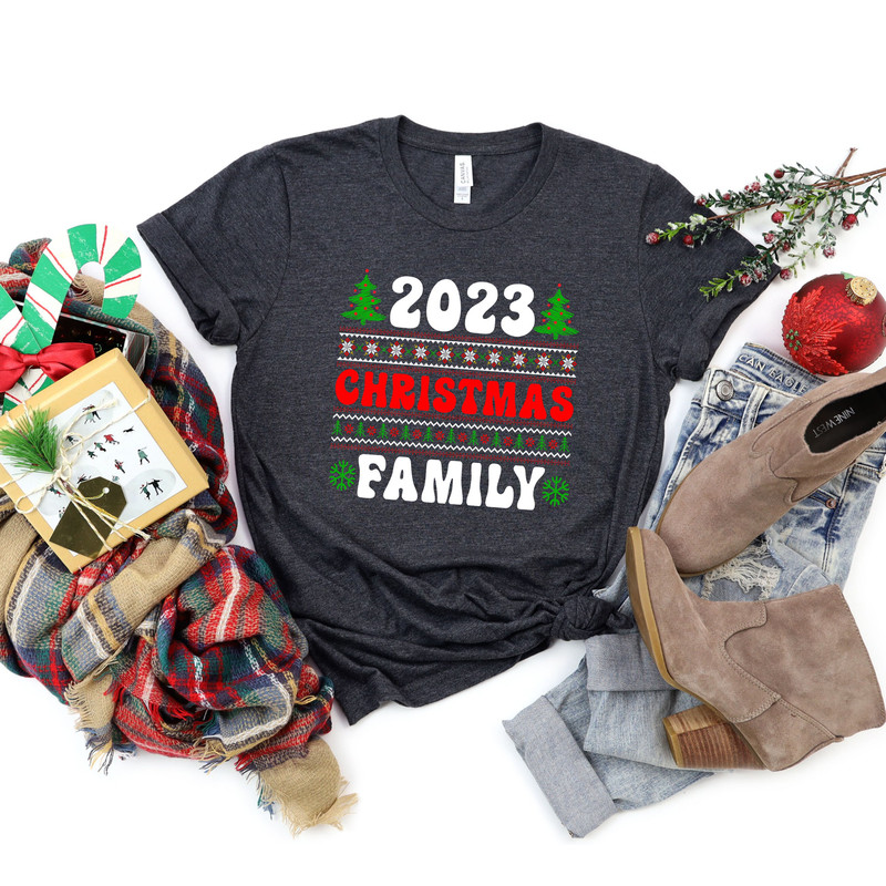 2023 Christmas Family Shirt,Family Christmas Shirt,Custom Family Christmas Tshirt,Family Matching Christmas Shirt,Christmas 2023 Shirts - 5.jpg
