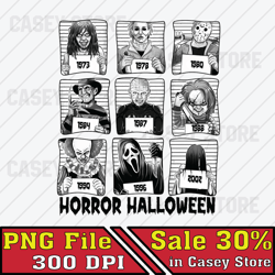 Wanted Horror Halloween Png, Halloween Character Png, Horror Movie Png, Movie Halloween Spooky Digital Download