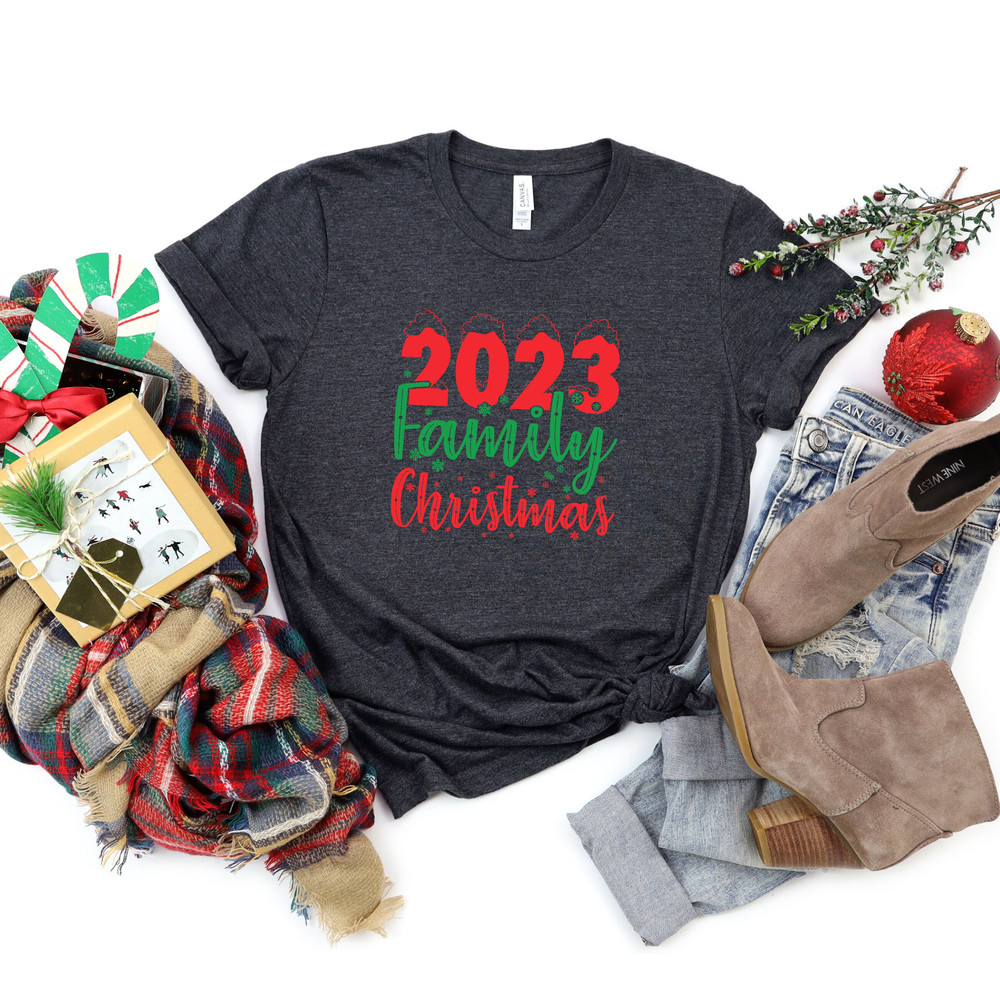 2023 Family Christmas Shirt,Custom Family Christmas Tshirt,2023 Family Christmas Custom Shirt,Family Matching Christmas Tee,Christmas Group - 5.jpg