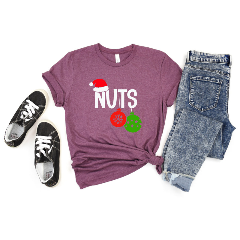 Chest Nuts Christmas Matching Shirts,Chest Nuts Matching Funny Christmas Tshirt,Chest And Nuts Couples Christmas Shirt,Funny Matching Xmas - 5.jpg