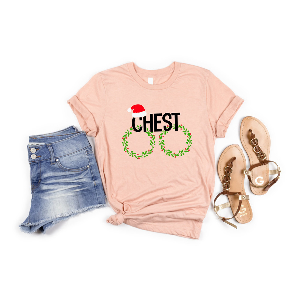 Chest Nuts Christmas Matching Shirts,Chest Nuts Matching Funny Christmas Tshirt,Chest And Nuts Couples Christmas Shirt,Funny Matching Xmas - 6.jpg