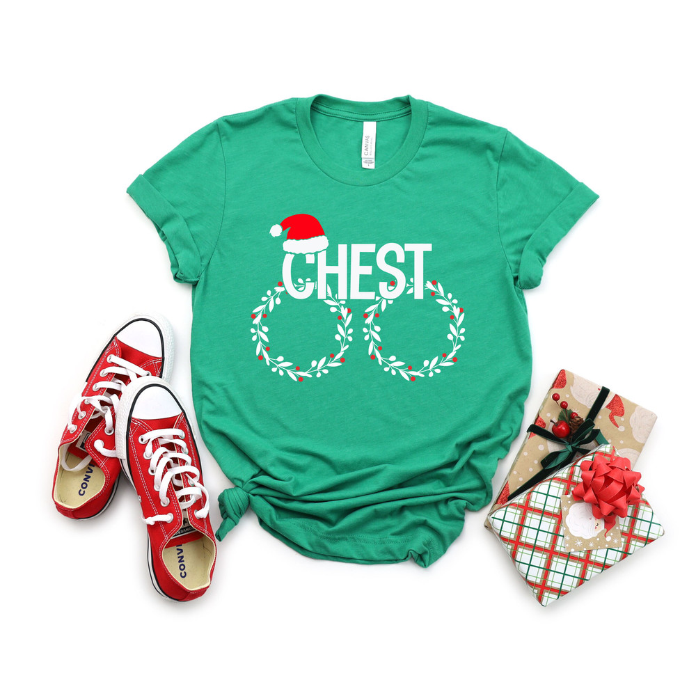 Chest Nuts Christmas Matching Shirts,Chest Nuts Matching Funny Christmas Tshirt,Chest And Nuts Couples Christmas Shirt,Funny Matching Xmas - 7.jpg
