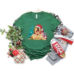 christmas dog shirt, happy new year dog t-shirt, christmas shirt, christmas gift, holiday gift, new year shirt, christma