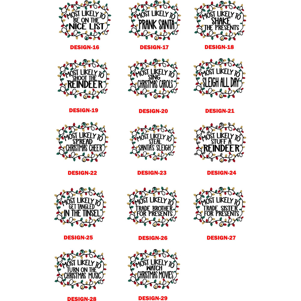 Christmas Most Likely Shirts,Most Likely Christmas Tshirts,Custom Family Christmas Shirts,Christmas Group Shirt,Christmas Most Likely Tee - 4.jpg