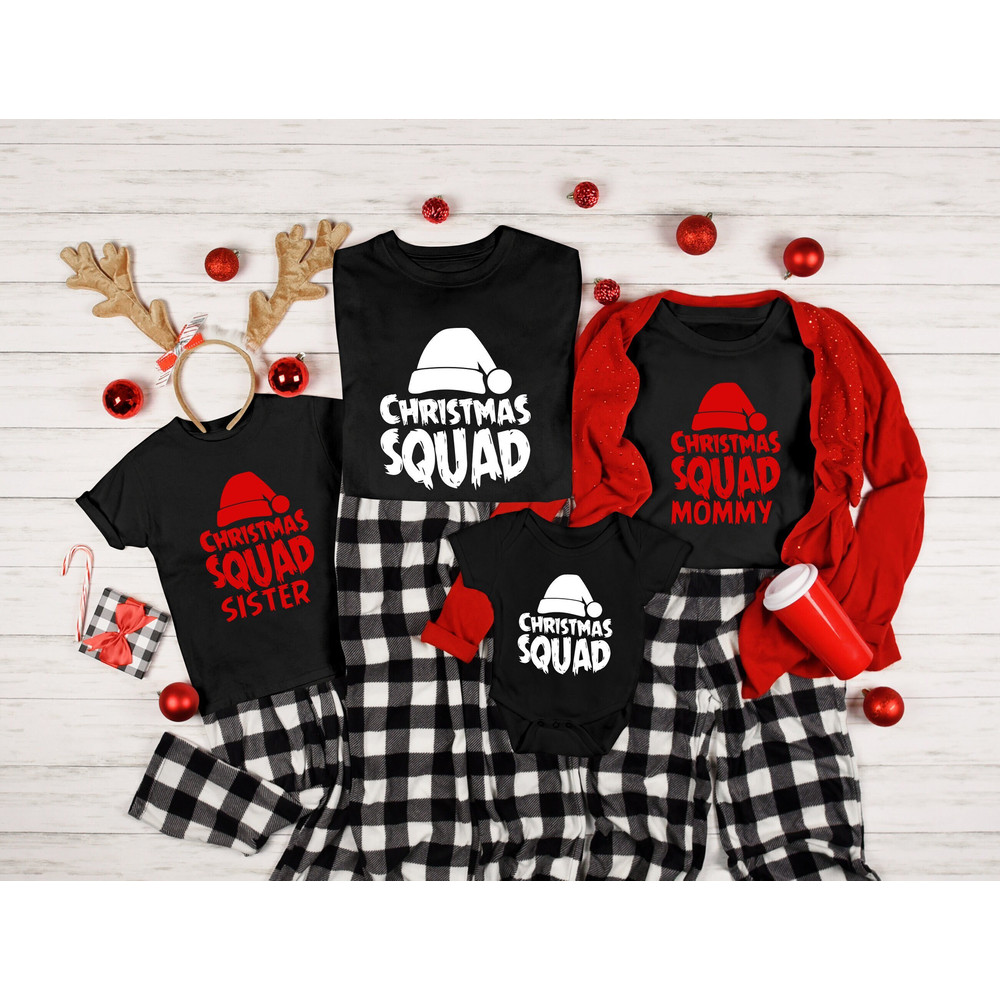 Christmas Squad Santa Hat Shirt,Christmas Squad Group Tshirt,Custom Christmas Squad Shirt,Custom Christmas Shirt,Funny Christmas Squad Tee - 1.jpg