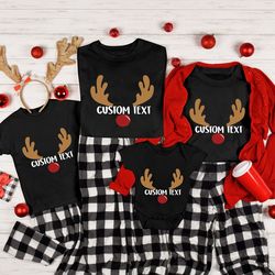 custom christmas family shirts, christmas deer custom shirt, christmas party shirt, christmas family gift, matching fam