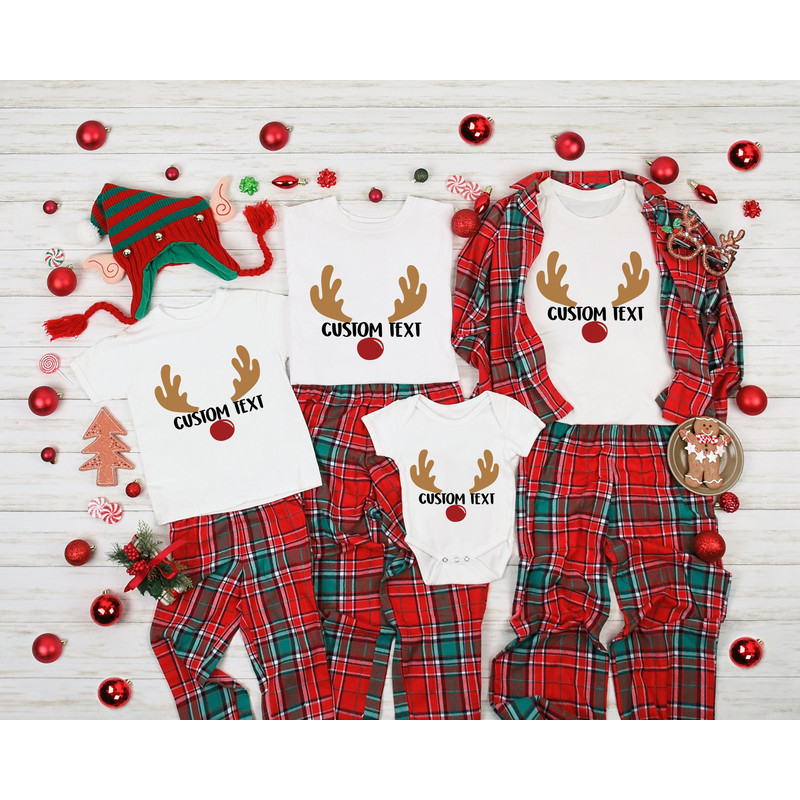 Custom Christmas Family Shirts,Christmas Deer Custom Shirt,Christmas Party Shirt, Christmas Family Gift,Matching Family Christmas Shirts - 2.jpg