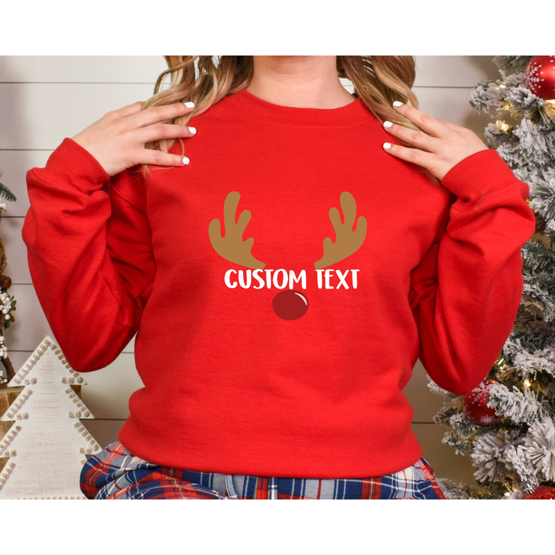 Custom Christmas Family Shirts,Christmas Deer Custom Shirt,Christmas Party Shirt, Christmas Family Gift,Matching Family Christmas Shirts - 4.jpg