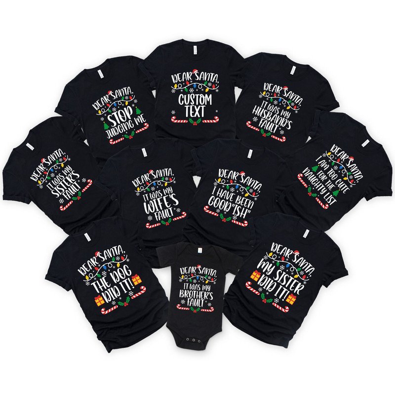 Custom Dear Santa Christmas Shirt,Dear Santa Shirt,50 Quotes Dear Santa And Custom Christmas Tshirt,Christmas Group Shirt,Christmas Funny - 5.jpg