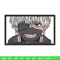 Ken kaneki embroidery design, Tokyo Ghoul embroidery, anime design, embroidery file, anime shirt, Digital download.jpg