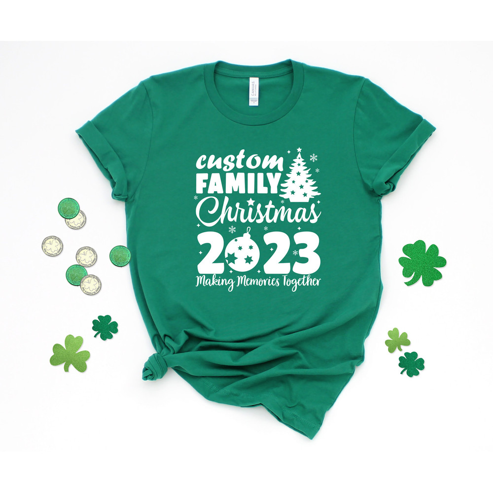 Custom Family Christmas 2023 Tshirt,Custom Family Christmas Making Memories Together Shirt,Matching Family Christmas Tee,Custom Xmas Shirt - 6.jpg