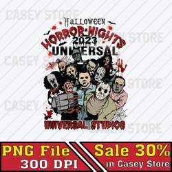 Horror Nights Png, Halloween Character Png, Horror Movie Png, Lover Movie Halloween Png, Spooky Digital Download