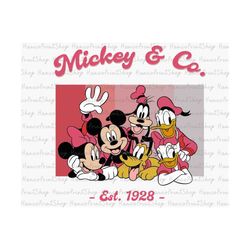 pink mouse and friends png, family vacation png, family trip png, colorful vacay mode, magical kingdom png, vacay mode p