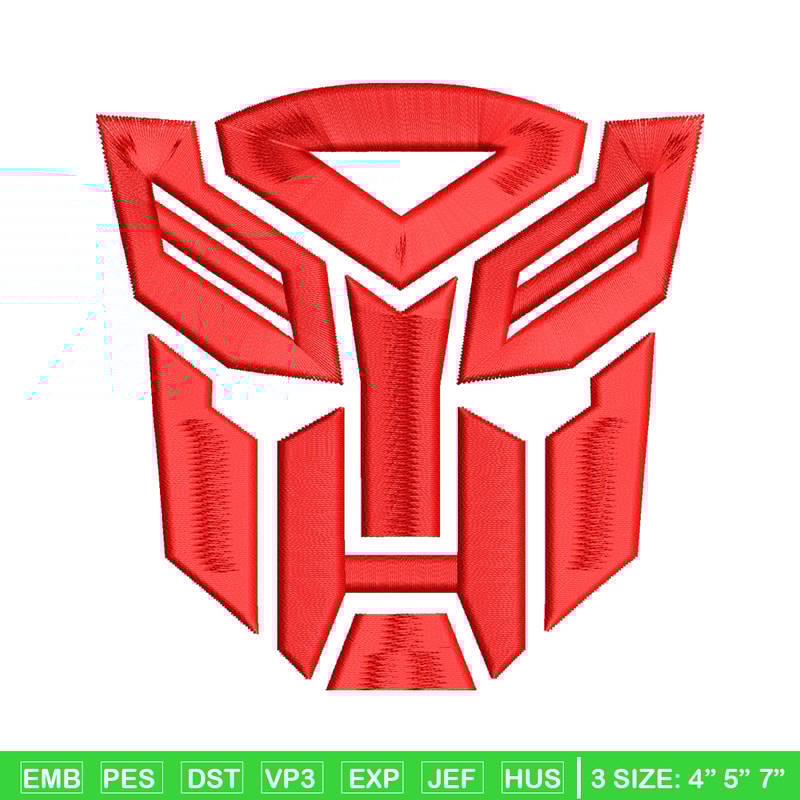 Optimus face embroidery design, Optimus embroidery, Emb design, Embroidery shirt, Embroidery file, Digital download.jpg