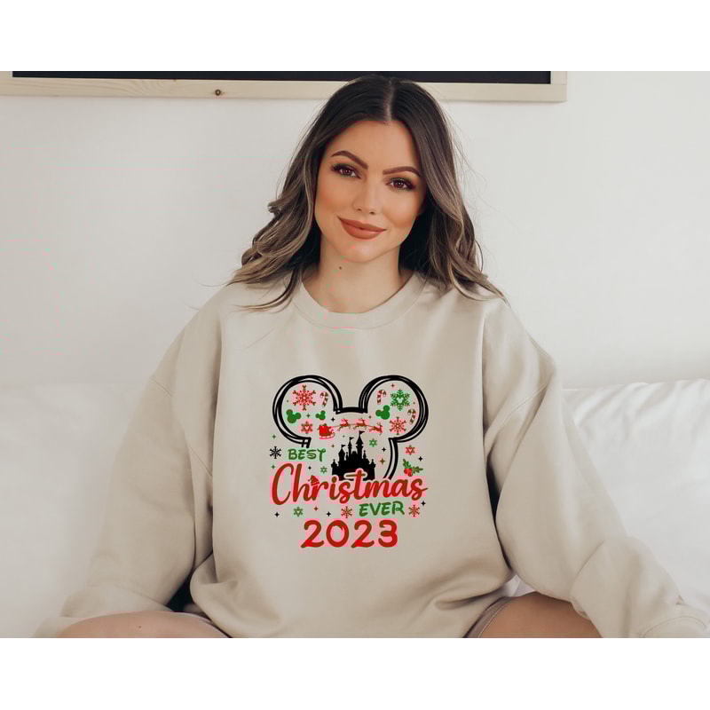 Disney Best Christmas Ever 2023 Shirt,Disney Christmas Family Tee,Disney Christmas 2023,Disney Family Christmas Shirt,Disney Christmas Tee - 6.jpg