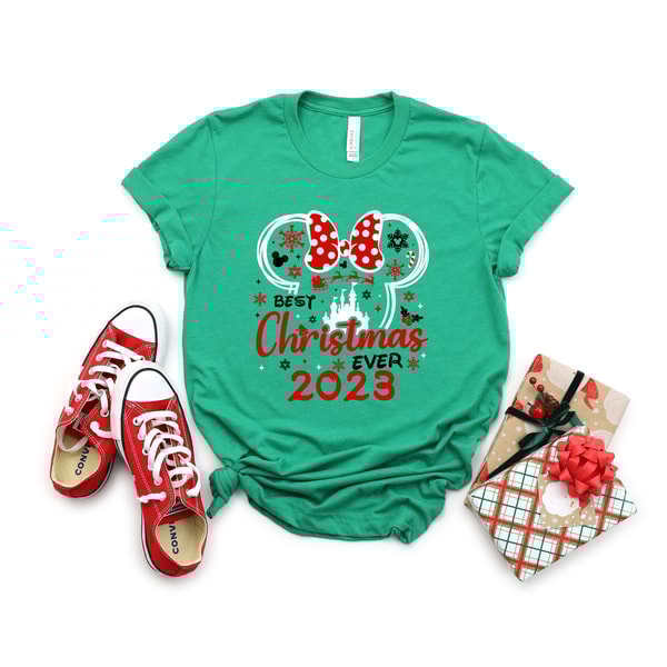 Disney Best Christmas Ever 2023 Shirt,Disney Christmas Family Tee,Disney Christmas 2023,Disney Family Christmas Shirt,Disney Christmas Tee - 7.jpg