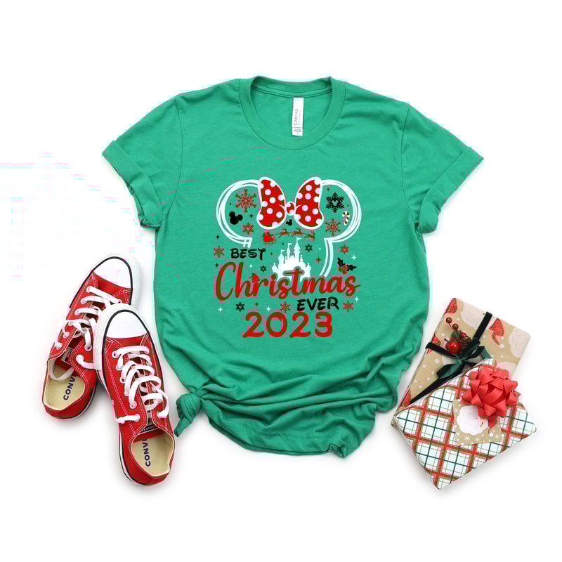 Disney Best Christmas Ever 2023 Shirt,Disney Christmas Family Tee,Disney Christmas 2023,Disney Family Christmas Shirt,Disney Christmas Tee - 7.jpg