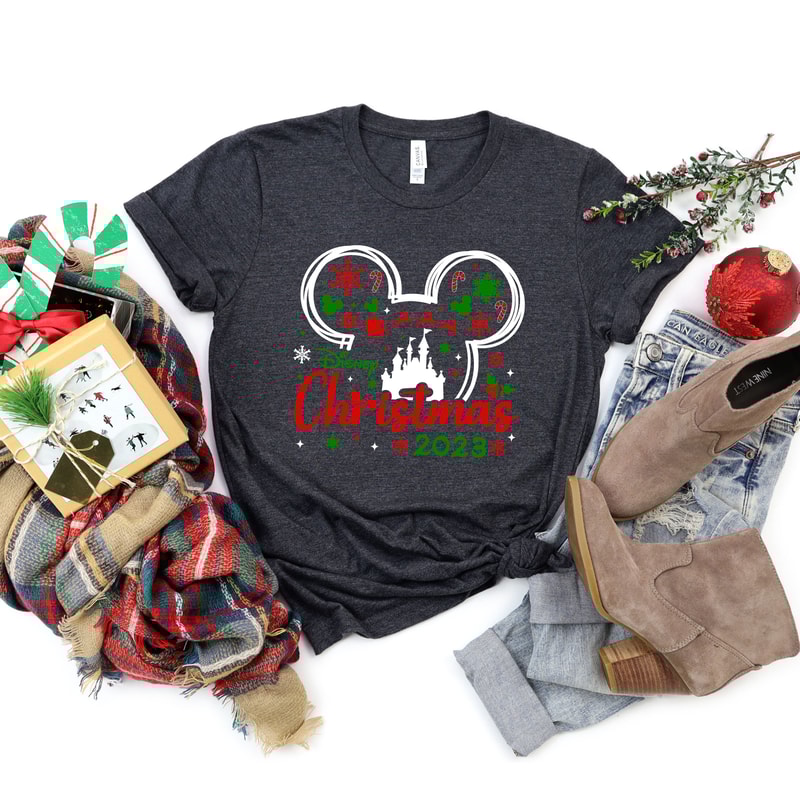 Disney Christmas 2023 Shirt,Disney Christmas Family Tshirt,,Disney Christmas 2023 Tee,Disney Family Christmas Shirt,Disney Christmas Shirt - 6.jpg
