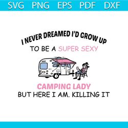 i never dreamed i'd grow up svg
