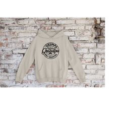 grumpa like a regular grandpa only grumpier sweat, family love grandfather hoodie, father's day crewneck, grandparents