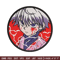 Kilua Round Patch embroidery design, Naruto embroidery, anime design, embroidery file, anime shirt, Digital download.jpg