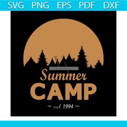 mens summer camp est. 1994 svg