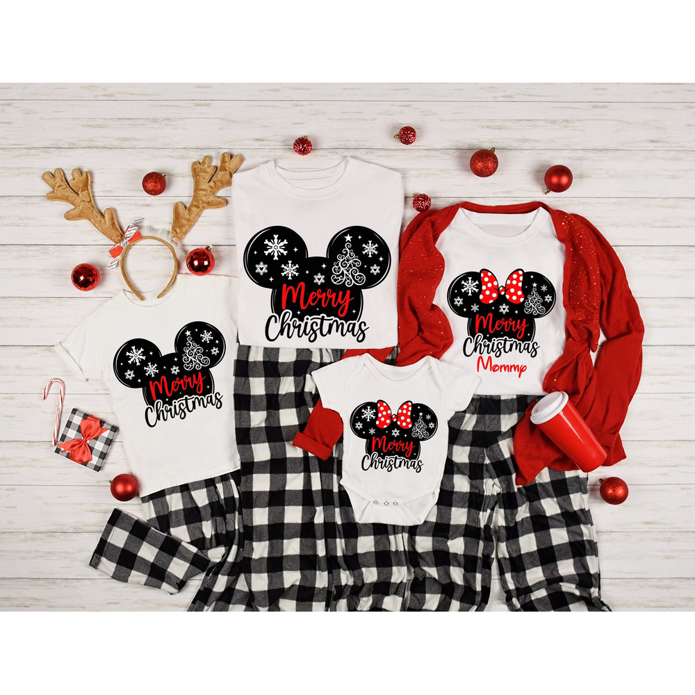Disney Merry Christmas Shirts,Custom Disney Merry Christmas Tshirt,Disney Family Christmas Custom Shirt,Merry Christmas Disney,Mickey Minnie - 1.jpg