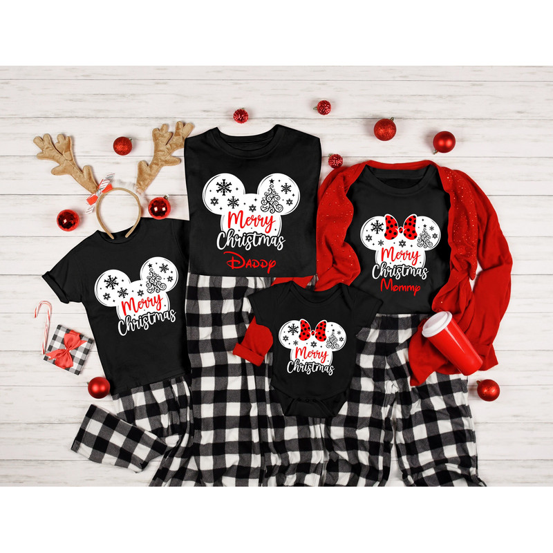 Disney Merry Christmas Shirts,Custom Disney Merry Christmas Tshirt,Disney Family Christmas Custom Shirt,Merry Christmas Disney,Mickey Minnie - 2.jpg