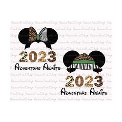bundle adventure awaits 2023 svg, family vacation svg, family trip 2023 svg, vacay mode svg, animal kingdom svg, family