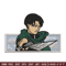 Levi swords embroidery design, Attack on Titan embroidery, anime design, embroidery file, anime shirt, Digital download.jpg