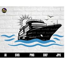 cruise ship svg, cruise svg, cruise vacation svg, island beach svg, ship svg, cruise vacation svg, yacht svg, boat svg,