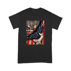 3d deer hunting american flag t shirts ffs &8211 iphw528