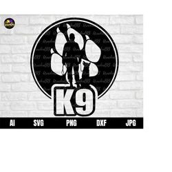 k9 dog svg, k9 svg, k9 police dog svg, k9 police dog silhouette, k9 police dog, police dog svg for cricut, svg, png, ai,