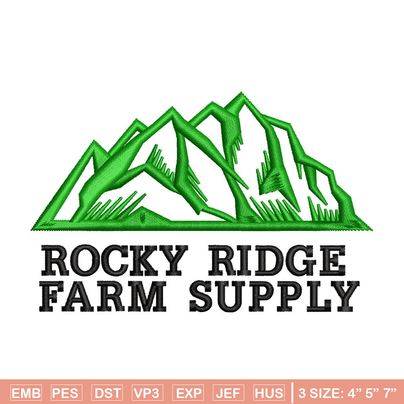 Rocky ridge embroidery design, Rocky ridge embroidery, Emb design, Embroidery shirt, Embroidery file, Digital download.jpg