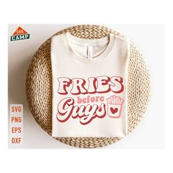 fries before guys svg, valentines day svg, fries before guys shirt, french fries svg, kids valentine svg, valentines day