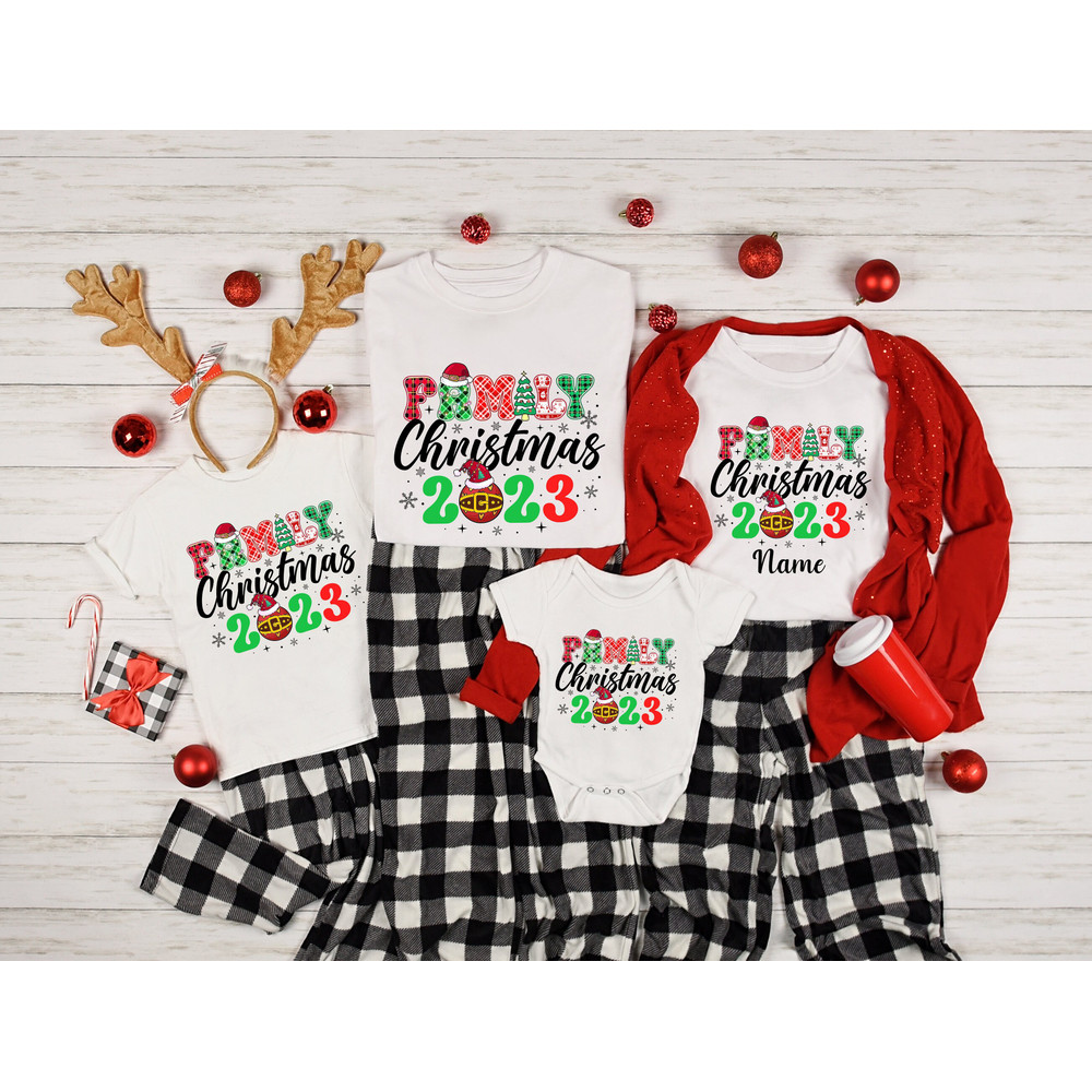 Family Christmas 2023 Custom Shirt,Family Matching Christmas Group Shirt,Custom Family Christmas Tee,Family Xmas Tee,Family Party Christmas - 2.jpg
