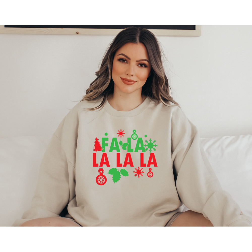 Fa La La La La Christmas Shirt,Funny Christmas Shirt,Fa La La La Sweatshirt,Christmas Party Tee,Christmas Funny Shirt,Fa La La Tshirt - 3.jpg