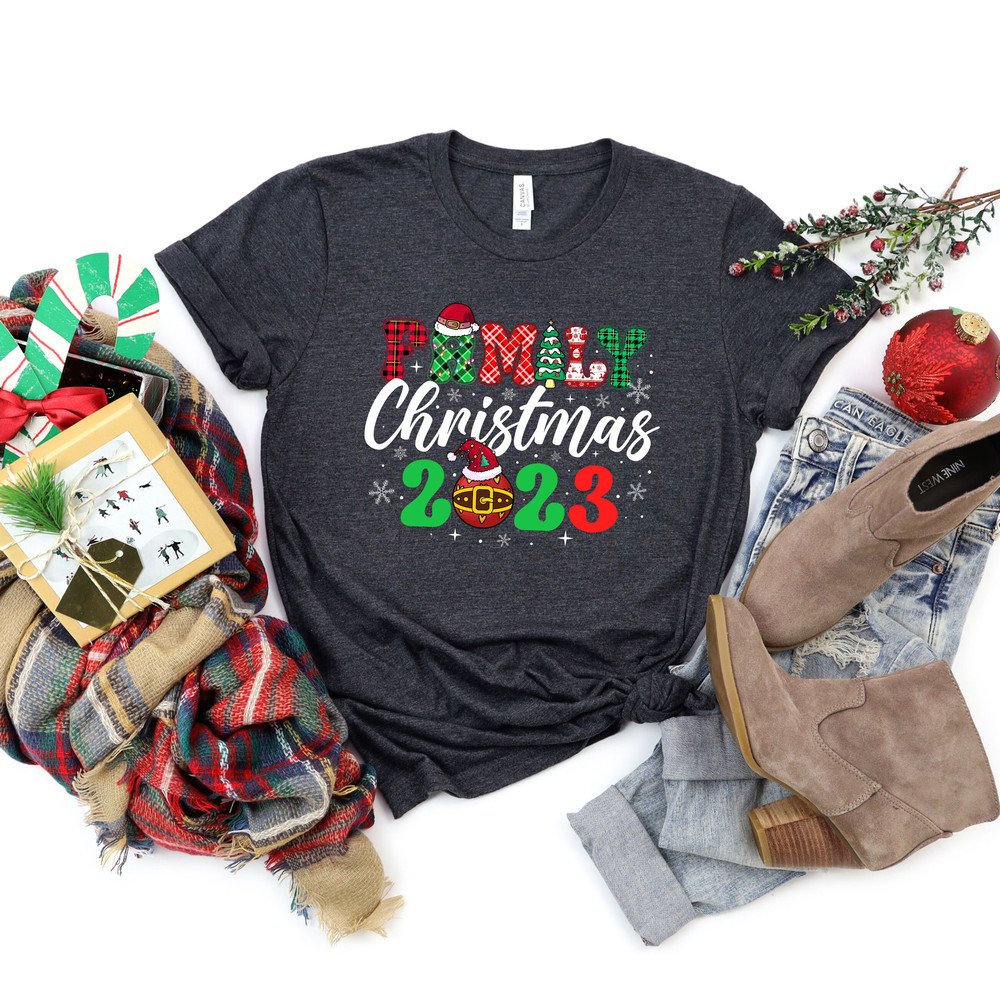 Family Christmas 2023 Custom Shirt,Family Matching Christmas Group Shirt,Custom Family Christmas Tee,Family Xmas Tee,Family Party Christmas - 4.jpg