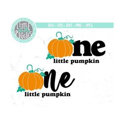 one little pumpkin, svg png, cut, fall birthday 1, 1st pumpkin one, sublimation, print file
